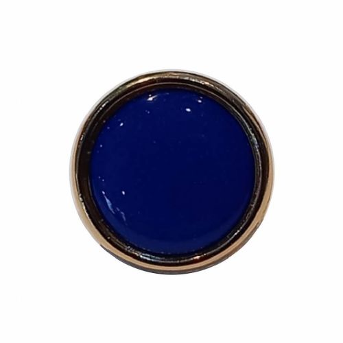 Navy Blue 20mm badge